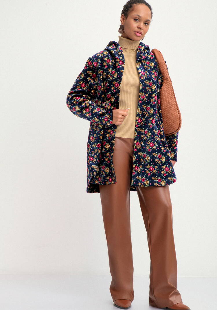 Кардиган с капюшоном с ворсом внутри шир.  750, рис. 2