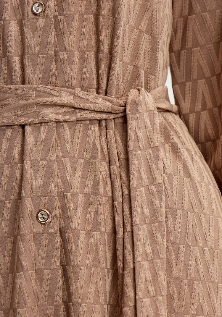 Платье рубашка с принтом шир.  750, рис. 12