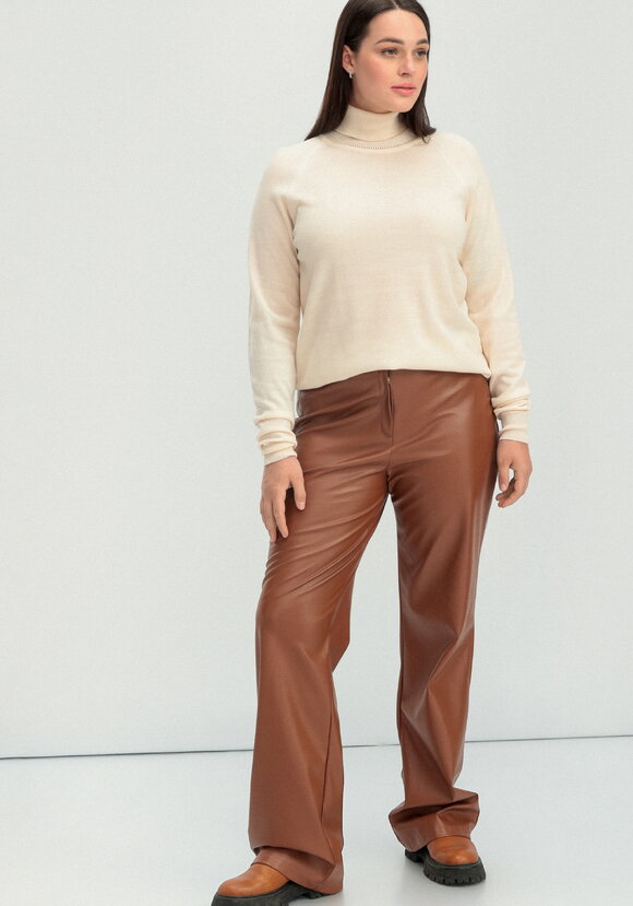 Джемпер прямого силуэта с высоким воротом шир.  580, рис. 8