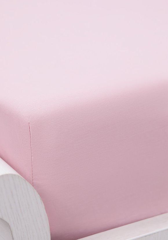 Простыня на резинке из поплина Облако снов шир.  580, рис. 14