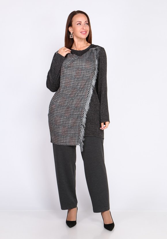 Кардиган с бахромой шир.  580, рис. 1