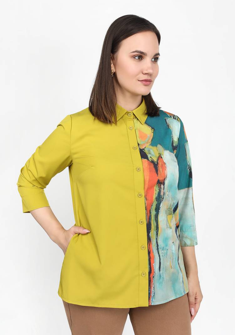 Блуза Радужное настроение шир.  750, рис. 9