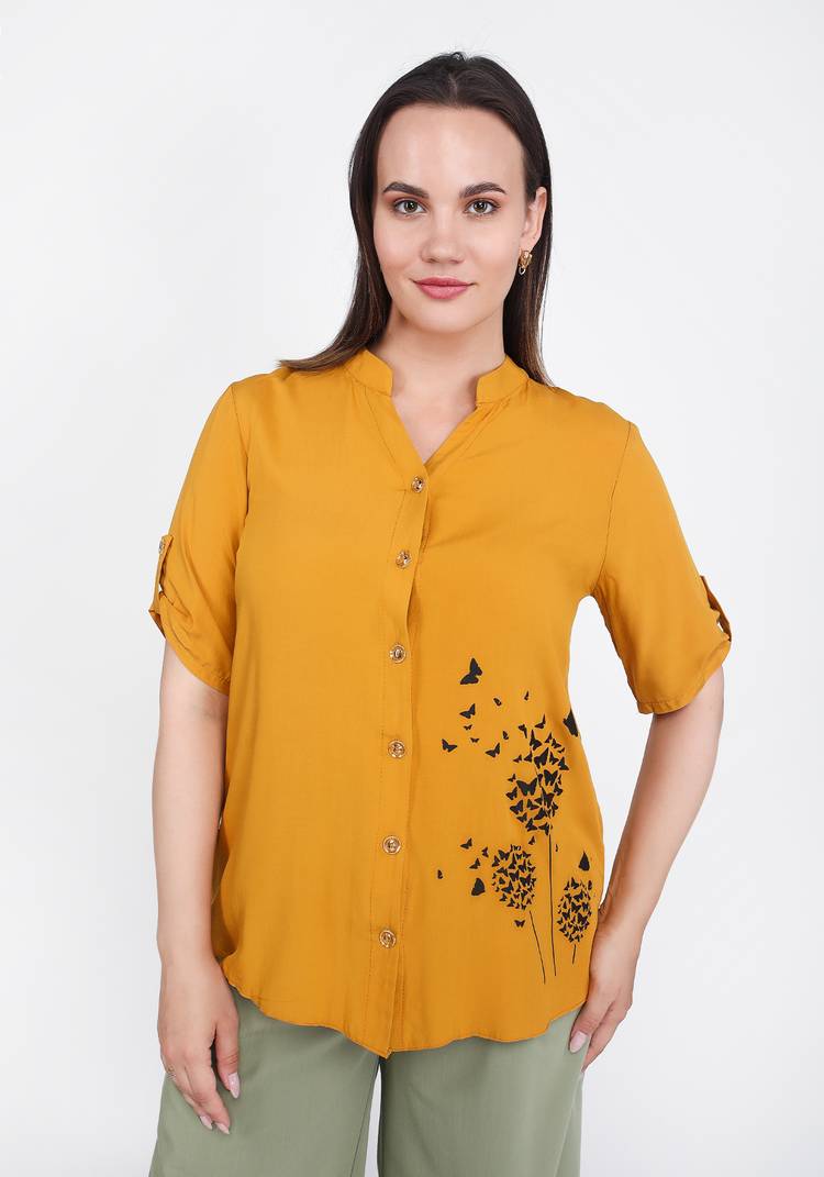 Блуза Порхающий образ шир.  750, рис. 5