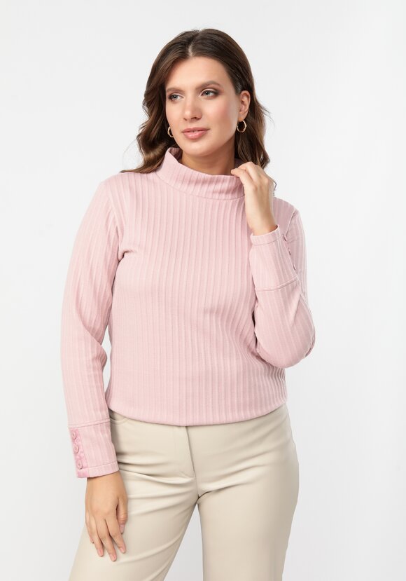 Водолазка с декором на рукавах шир.  580, рис. 1