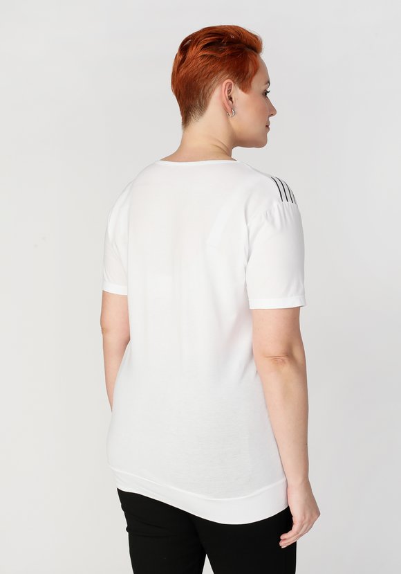 Блуза с принтом Агнес шир.  580, рис. 11