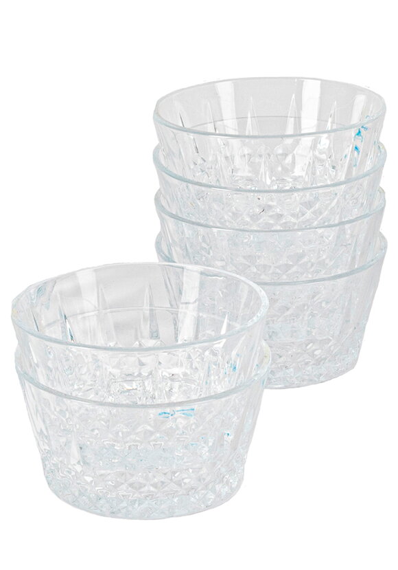 Набор стеклянных салатников, 14 предметов шир.  580, рис. 4