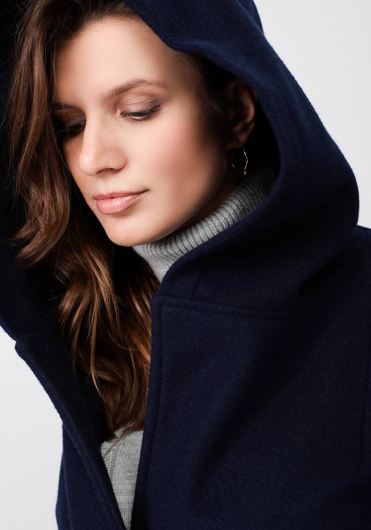 Пальто удлиненное с поясом шир.  750, рис. 21