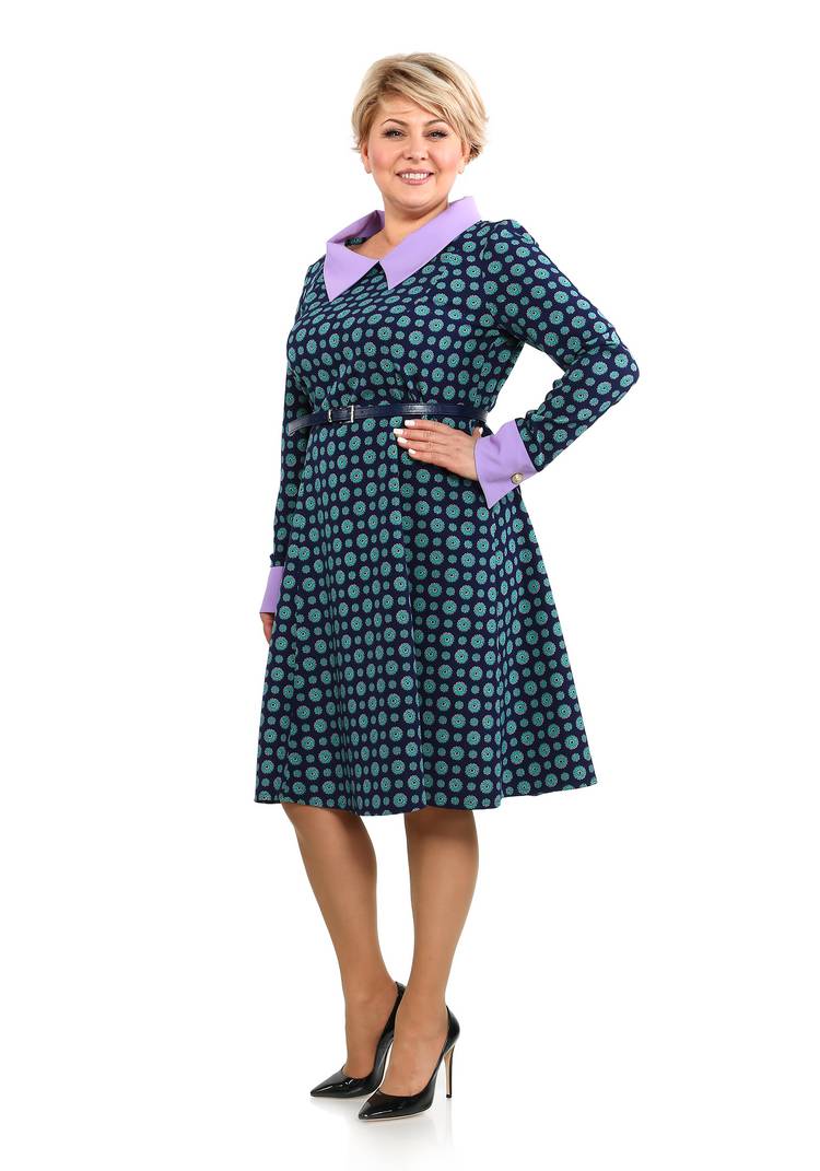 Платье Сияющая Походка шир.  750, рис. 6