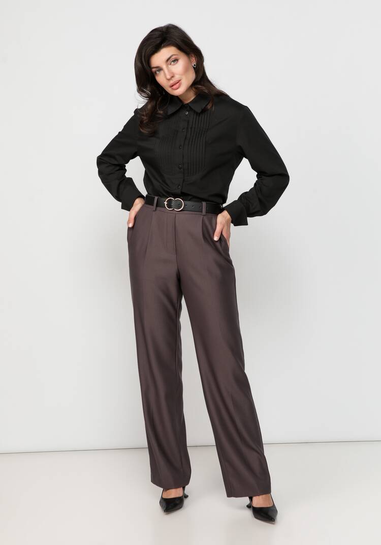 Блузка из хлопка с декором шир.  750, рис. 12