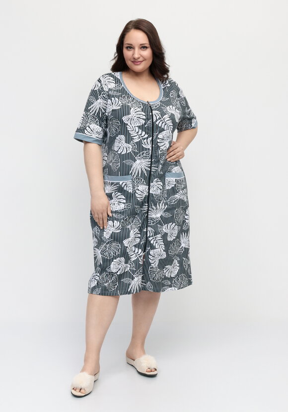 Халат Тропический рай шир.  580, рис. 1