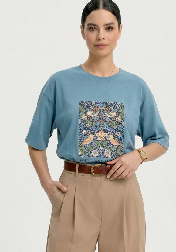 Футболка Викторианский шик шир.  580, рис. 15