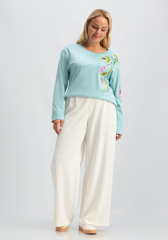 Лонгслив с вышивкой шир.  580, рис. 27