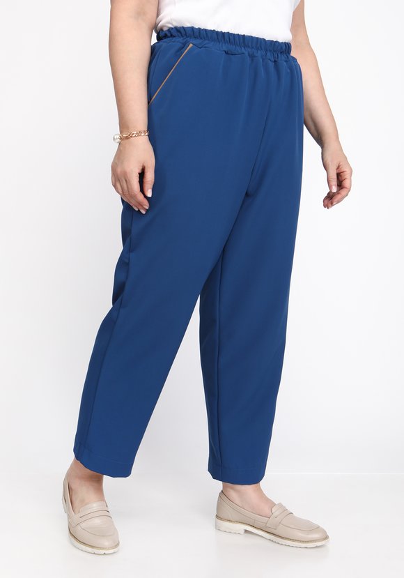 Брюки-бананы свободные шир.  580, рис. 6