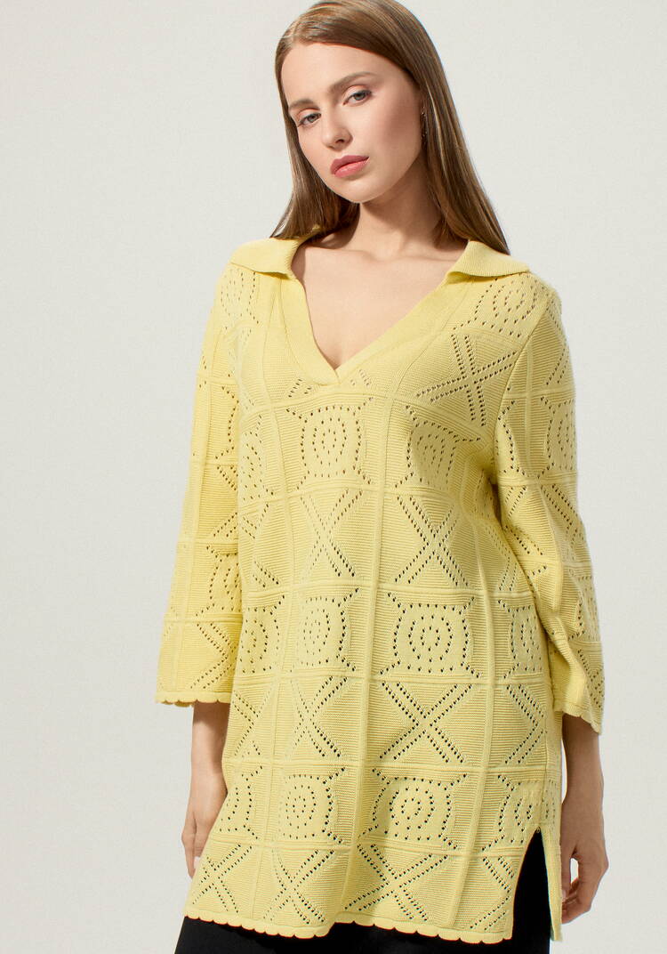 Туника с разрезами по бокам удлиненная шир.  750, рис. 21