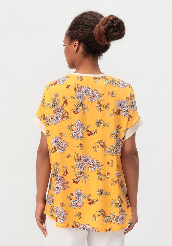 Блуза с цветочным принтом Аманда шир.  580, рис. 13