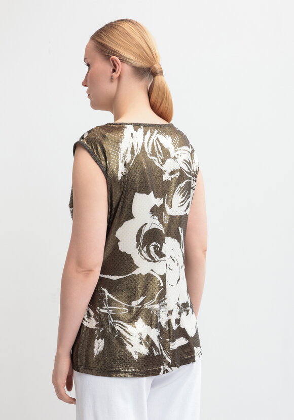 Топ с пайетками Инес шир.  580, рис. 18