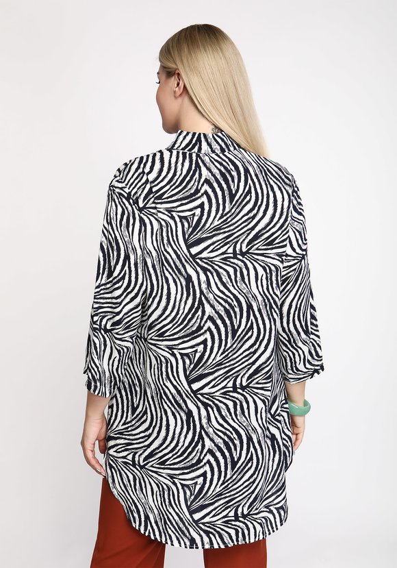 Туника-рубашка Экстравагантный образ шир.  580, рис. 2