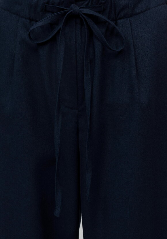 Брюки прямые от бедра из льна Шаила шир.  580, рис. 13