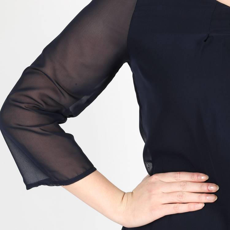 Туника свободного кроя с удлиненной спинкой шир.  750, рис. 15