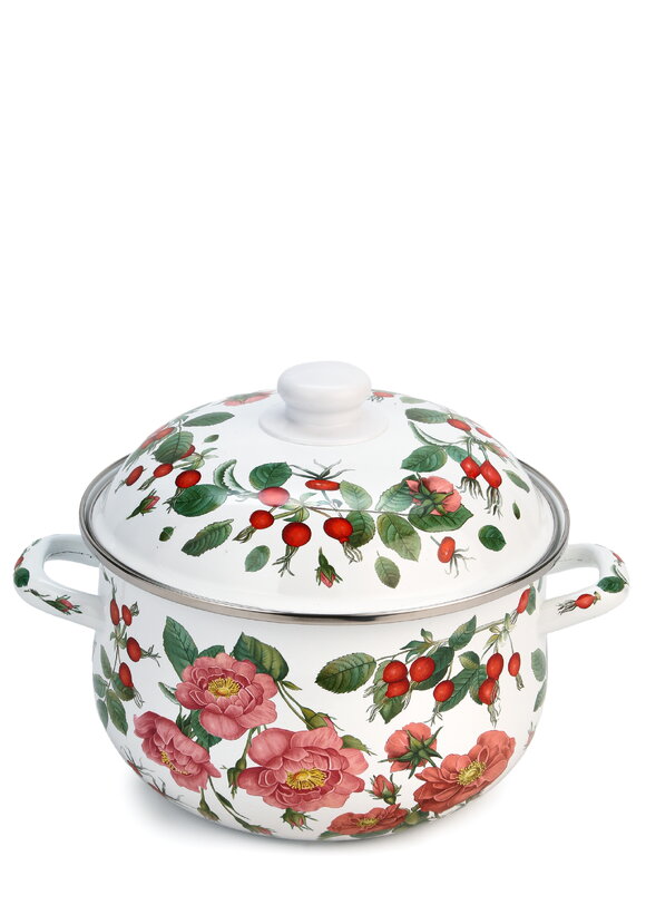 Эмалированная кастрюля с крышкой шир.  580, рис. 43