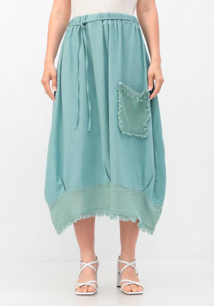 Юбка на резинке Камиль шир.  750, рис. 10