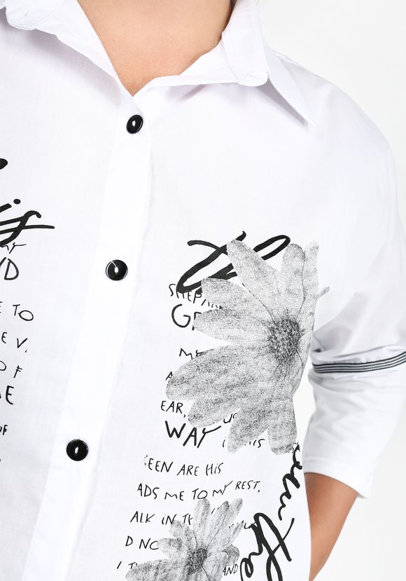 Блуза Вечерний променад шир.  580, рис. 4