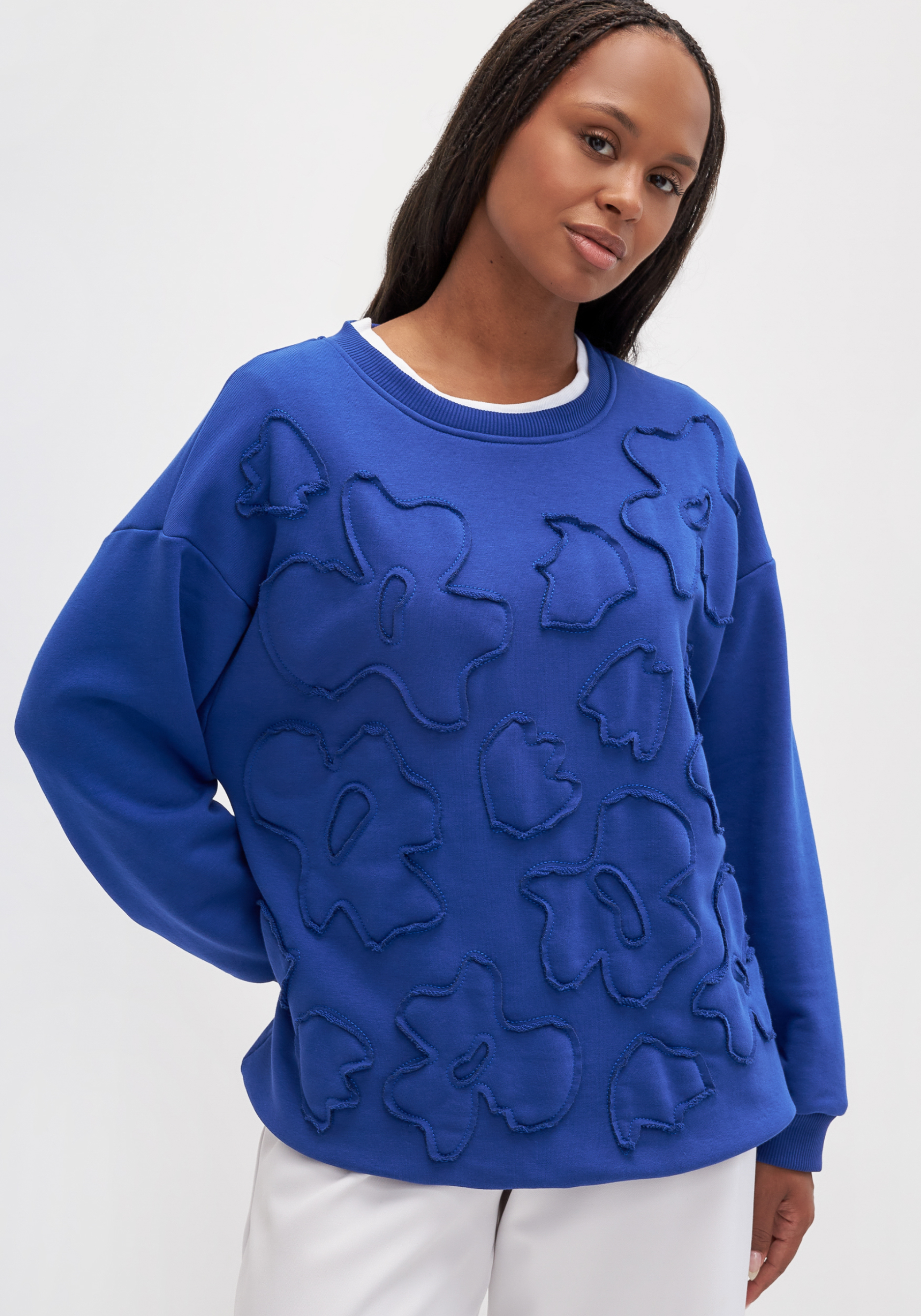 

Свитшот "Анастасия", Синий