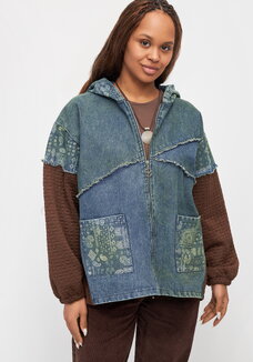 Джинсовая куртка Бархат сумерек