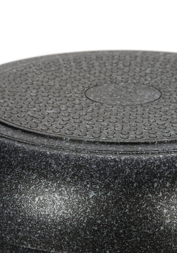 Сотейник KOREA WOK c покрытием MARBLE шир.  580, рис. 3