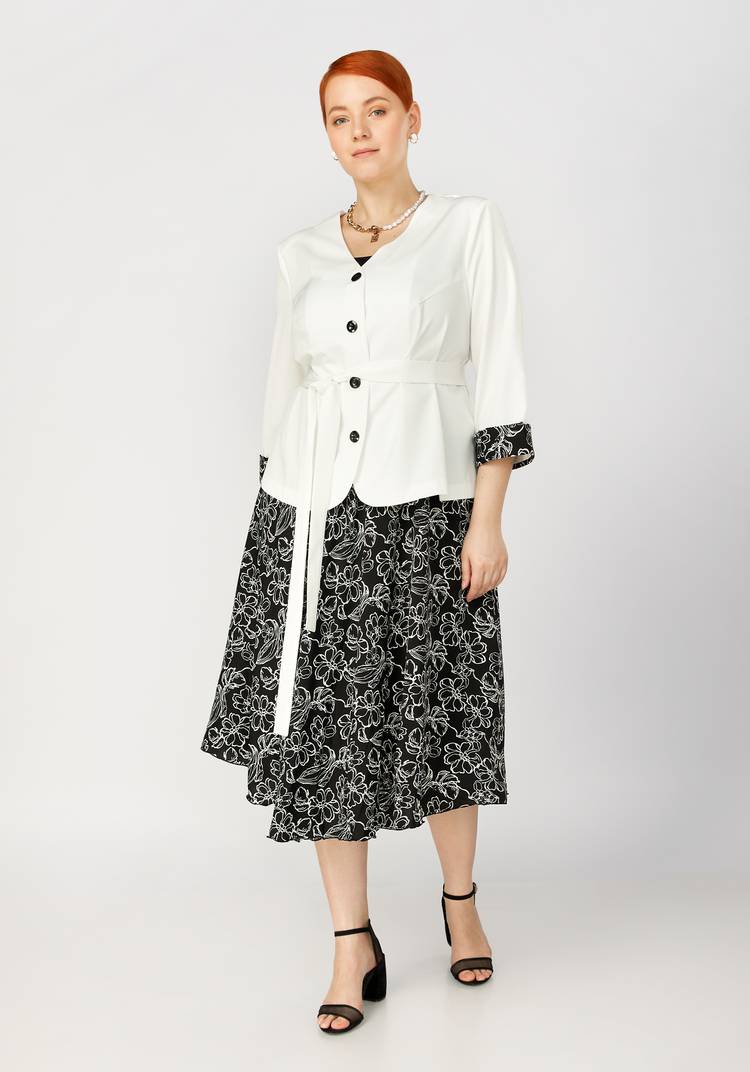 Комплект: пиджак с юбкой шир.  750, рис. 11