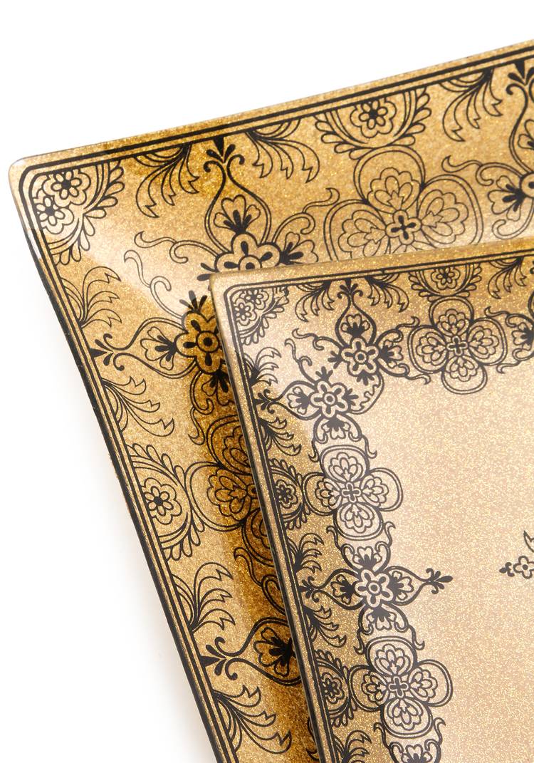 Набор из 6 тарелок и 1 блюда шир.  750, рис. 12