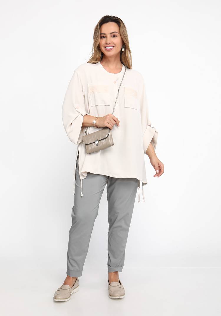 Брюки из бенгалина шир.  750, рис. 7