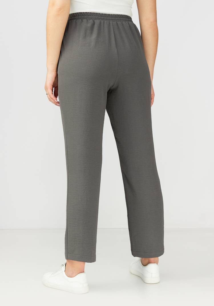 Брюки прямые от бедра с поясом на резинке шир.  750, рис. 8