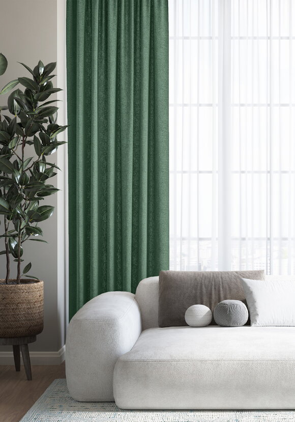 Портьера из рогожки Волшебная ночь шир.  580, рис. 1