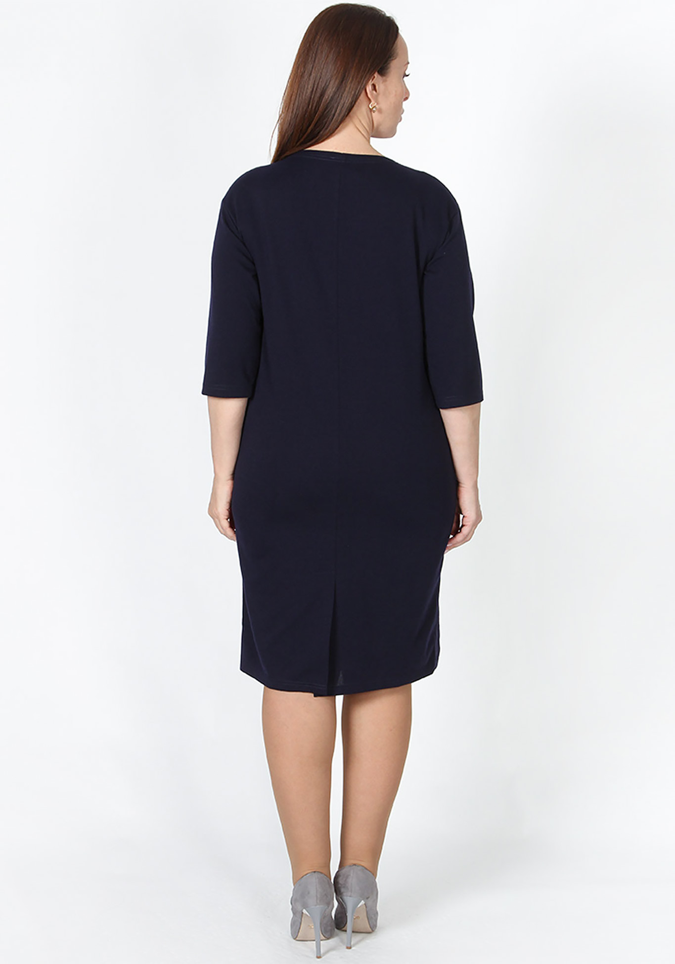 Платье «Триана» Veas, размер 48, цвет черный прямая модель - фото 4