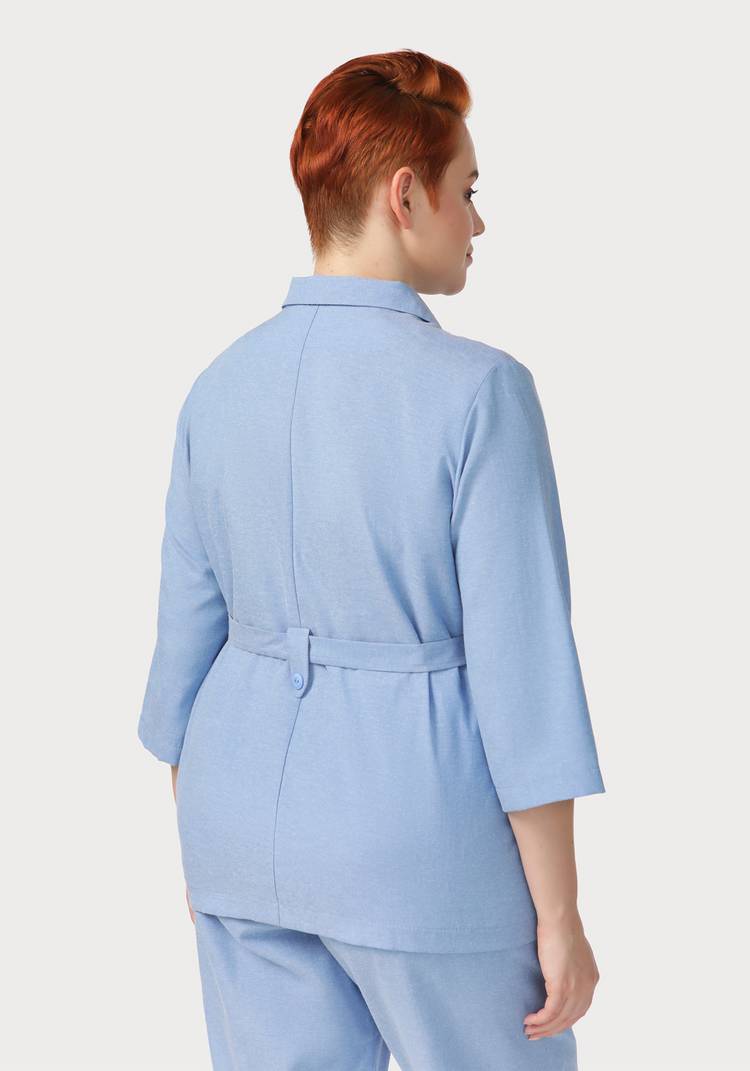 Жакет Сафари с накладными карманами шир.  750, рис. 14