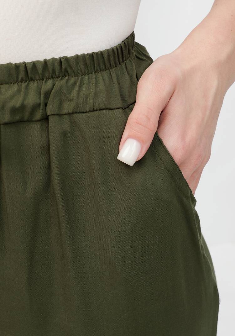 Брюки на кулиске свободного кроя шир.  750, рис. 11