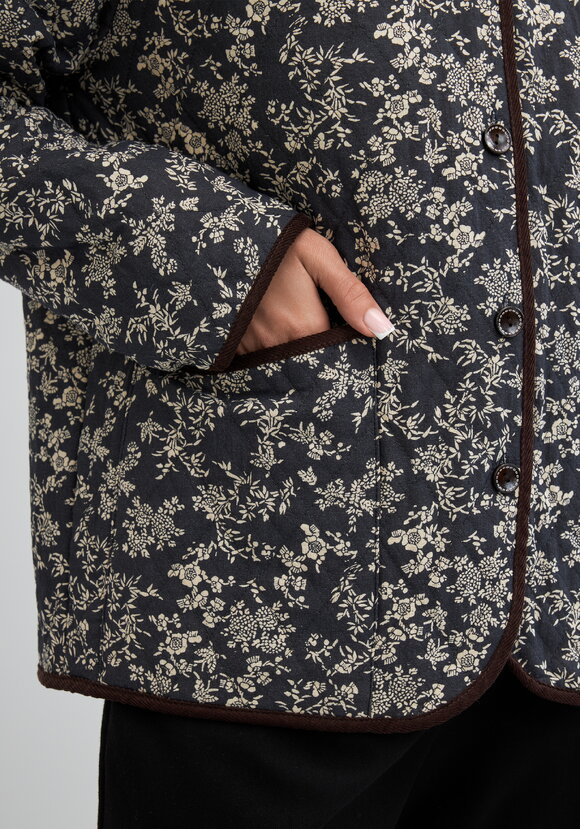 Куртка с цветочным принтом Аманда шир.  580, рис. 6