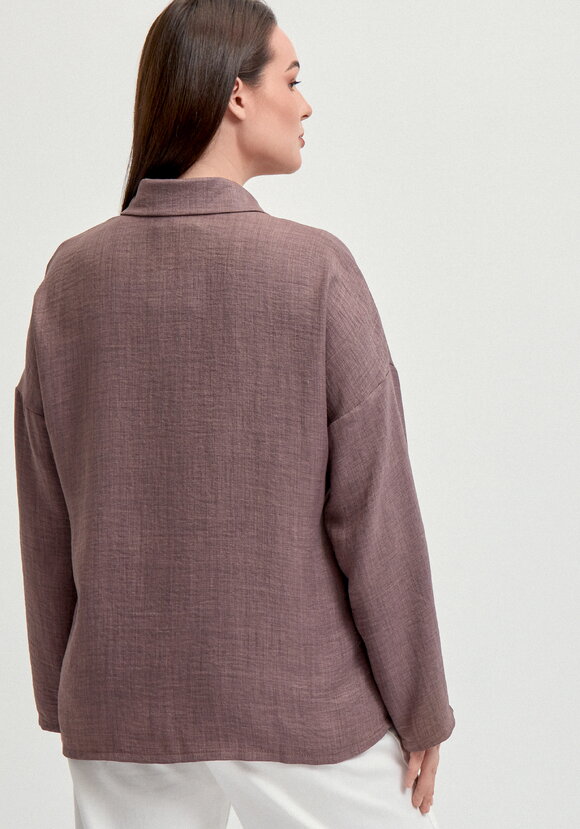 Рубашка с цветочной вышивкой по низу шир.  580, рис. 12