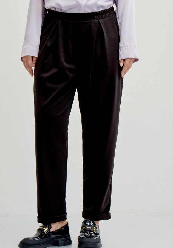 Брюки-бананы на резинке по поясу шир.  580, рис. 9