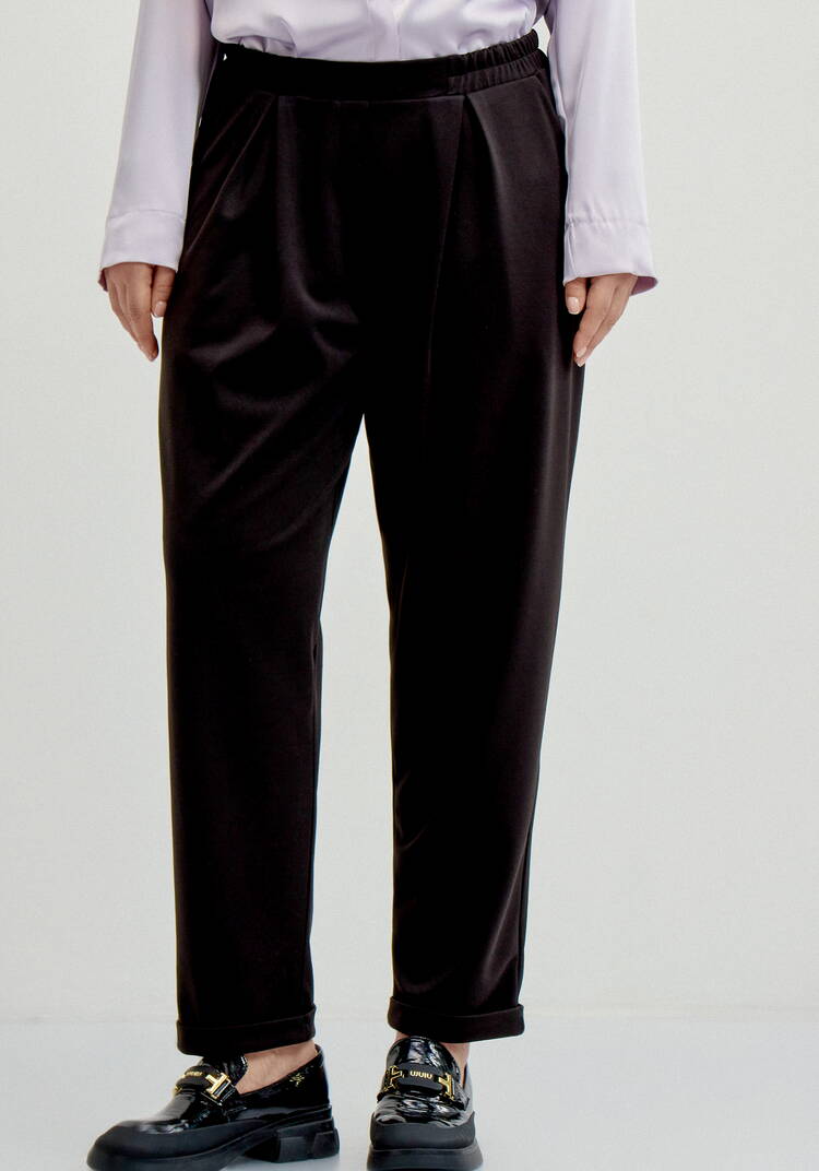 Брюки-бананы на резинке по поясу шир.  750, рис. 9