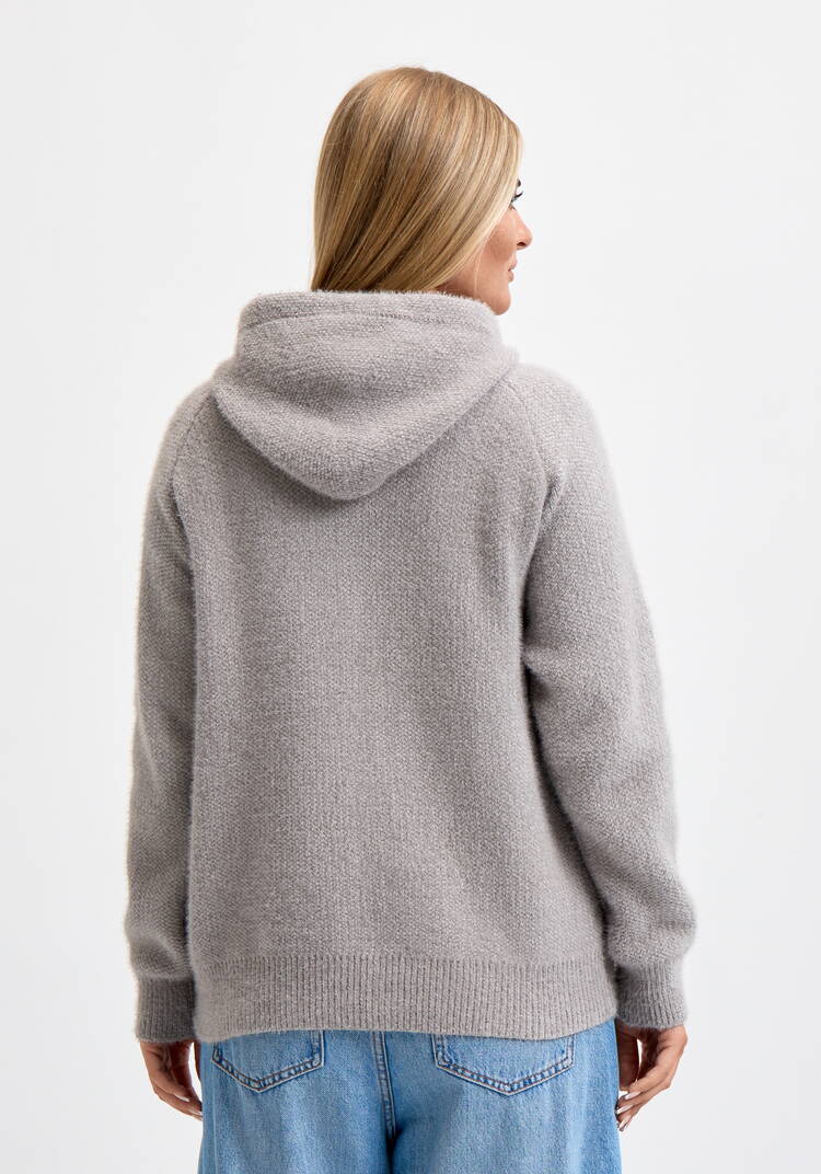 Кардиган на молнии с капюшоном Амели шир.  750, рис. 16