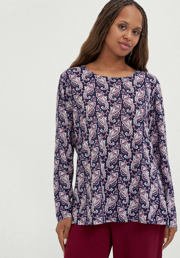 Лонгслив Эмилия шир.  750, рис. 36