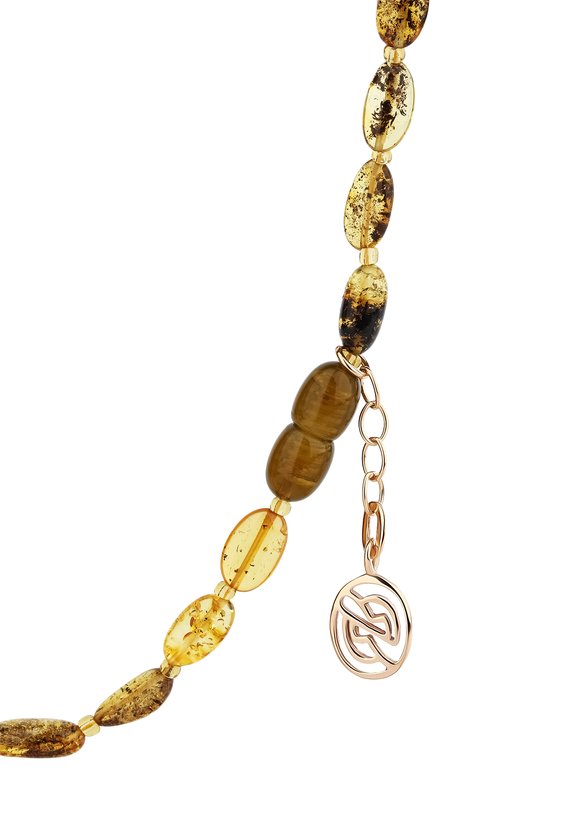 Бусы Янтарный изыск шир.  580, рис. 6