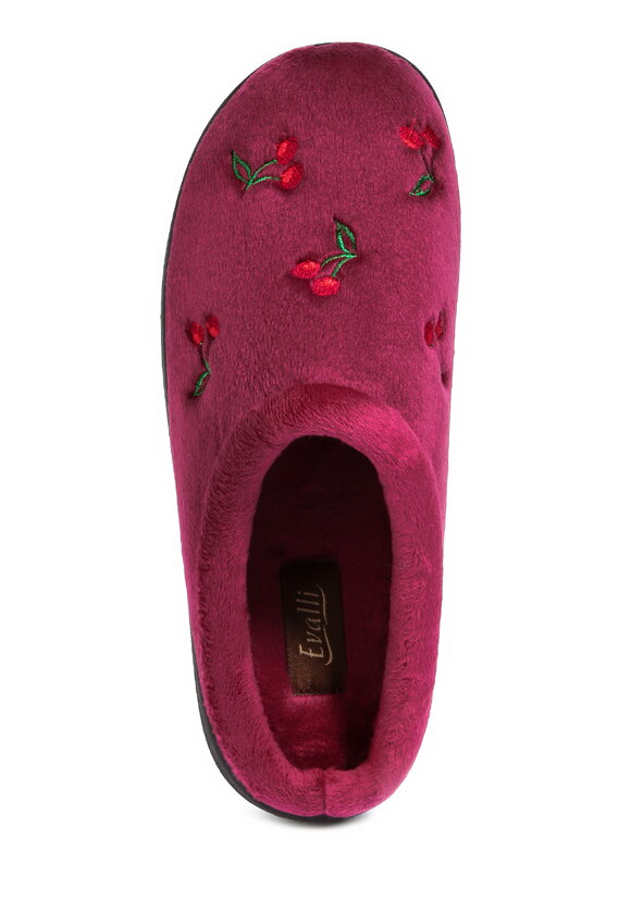 Тапочки женские Вишня шир.  580, рис. 4