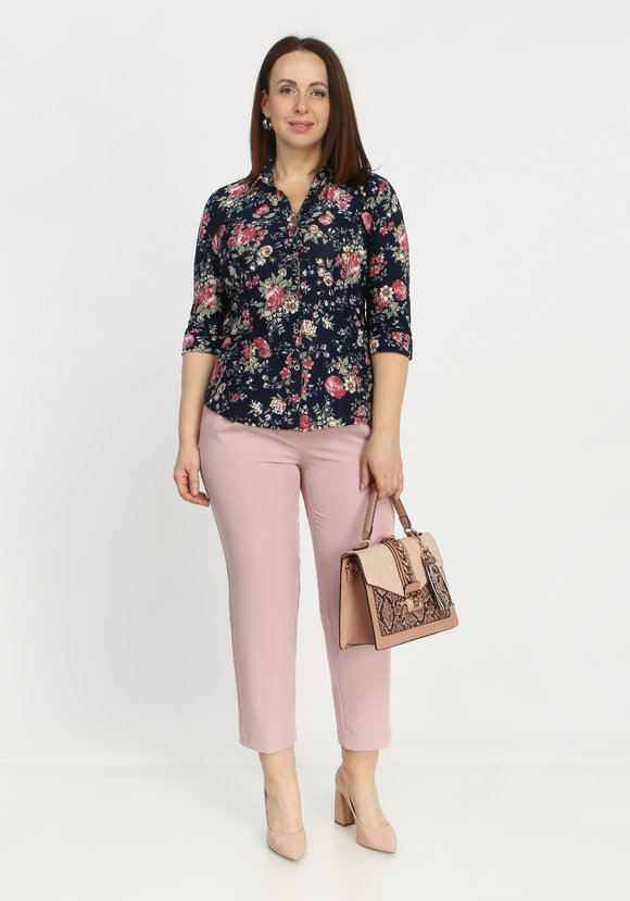 Блуза Чудесная встреча шир.  580, рис. 3