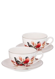 Чайный набор на 2 персоны Снегири