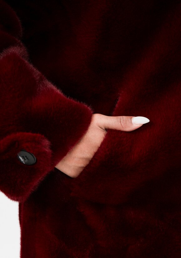 Полупальто из экомеха Моника шир.  580, рис. 26