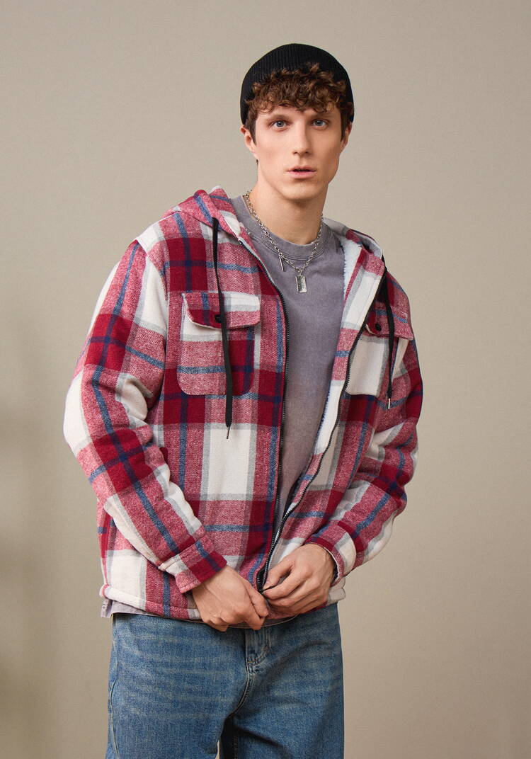 Рубашка с капюшоном и подкладом из шерпы шир.  750, рис. 13