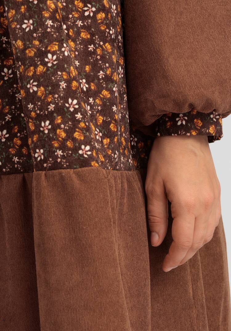 Платье из микровельвета ярусное шир.  750, рис. 23